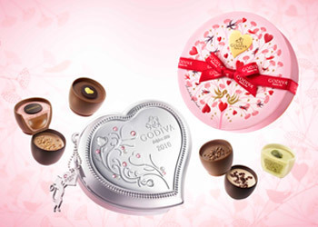 ゴディバのバレンタインチョコが大人かわいいです 高級チョコレートブランドのゴディバのおすすめ紹介